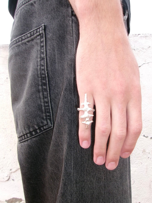 Skelett Ring